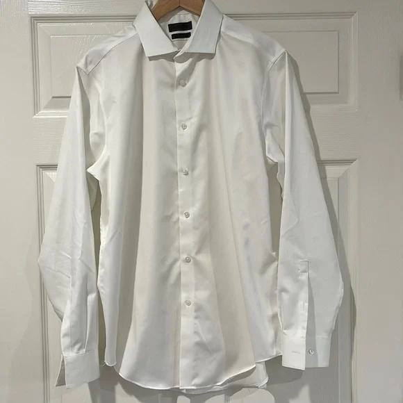 Calvin Klein | Shirts | Calvin Klein Infinite Noniron Slim Fit Button Down Dress Shirt White 65 3435 | Poshmark Calvin Klein | Shirts | Calvin Klein Infinite Noniron Slim Fit Button Down Dress Shirt White 65 3435 | Poshmark